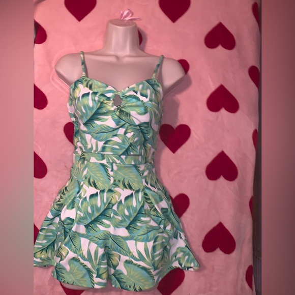 Tropical Print Romper by Madden NYC - Picture 8 of 9